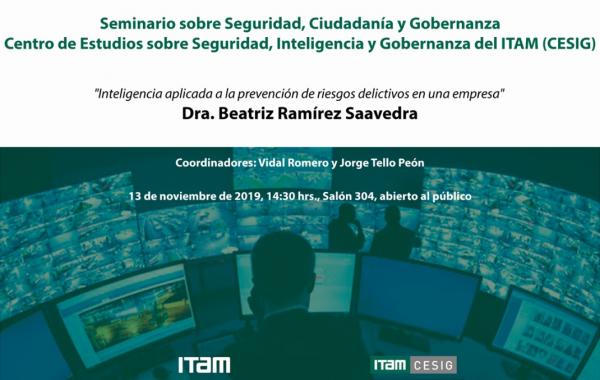"Inteligencia aplicada a la prevención de riesgos delictivos en una empresa"