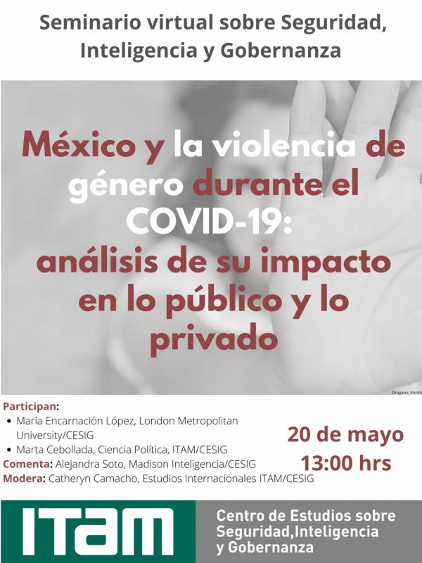 Seminario virtual CESIG. México y la violencia de género durante el COVID-19